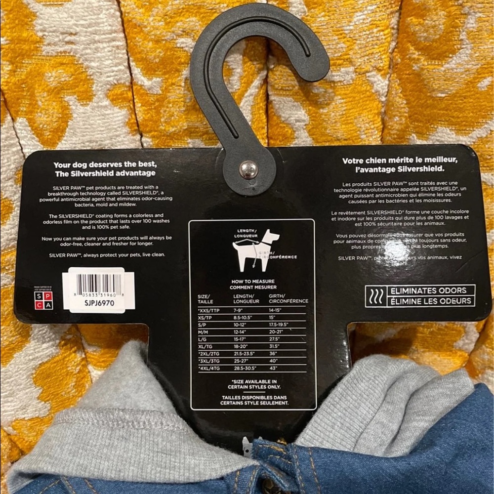 Tyson Denim Jean Jacket for Dog - Picture 10 of 10